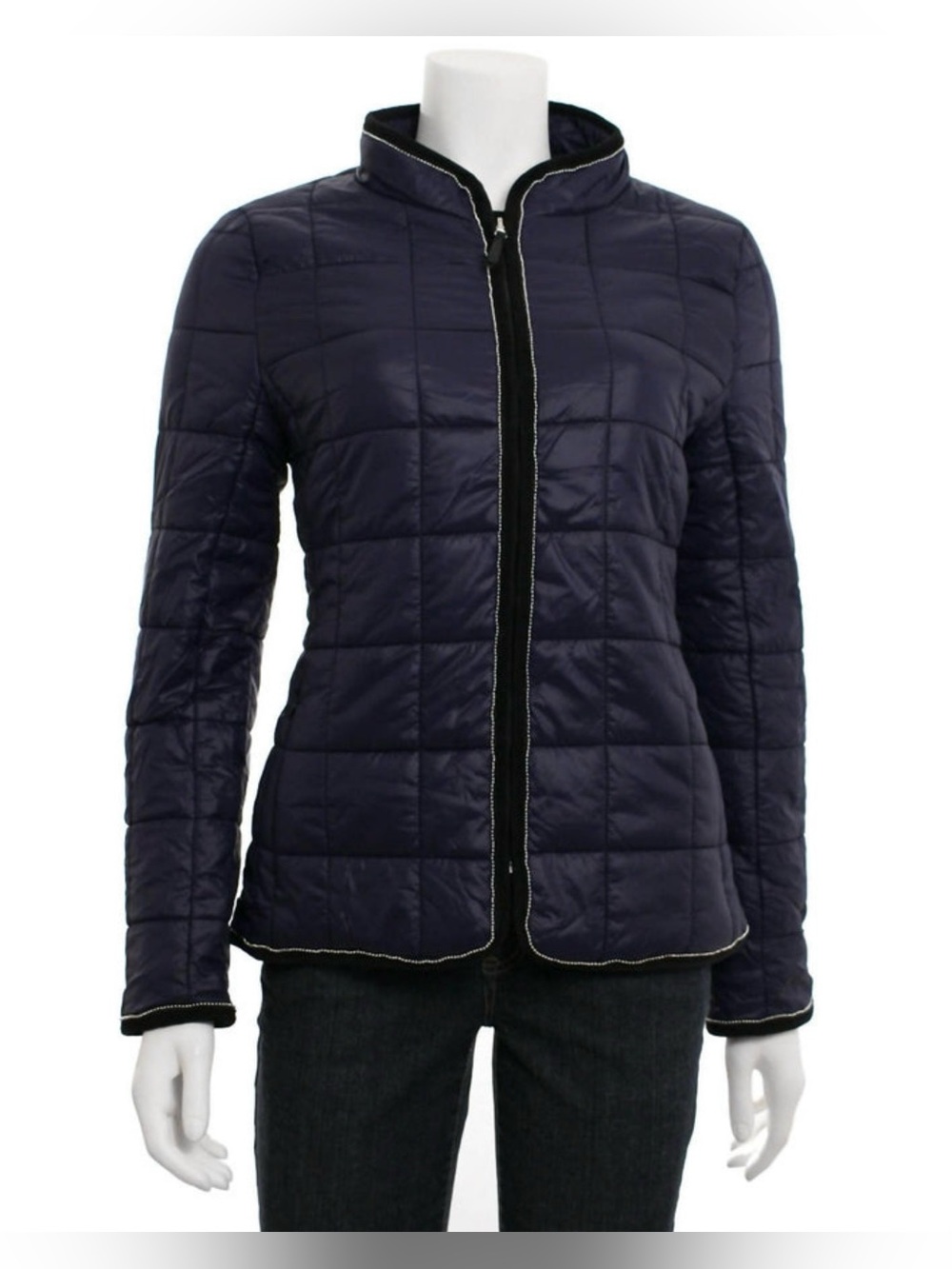 CIAO-MILANO Jasper Puffer Coat In Navy